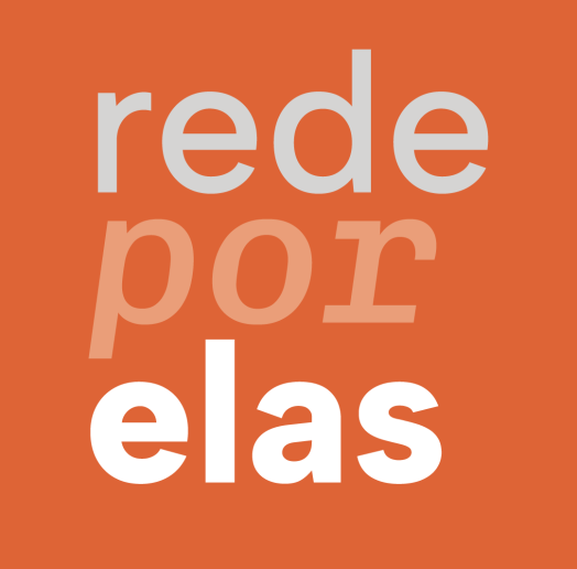 Logo da Campanha Rede por Elas, promovida pela Radioweb